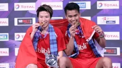Tontowi Ahmad Sabet Gelar Juara Dunia Kedua