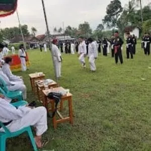PSN Perisai Putih Menggelar Ujian Kenaikan Tingkat