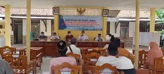 Pemdes Galis Menggelar Musdes, Bahas Program Jasmas Bersama Medco Energi