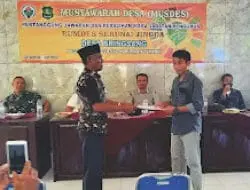 Pemdes Bringsang Reorganisasi BUMDes Serunai Jingga untuk Perkuat Ekonomi Desa