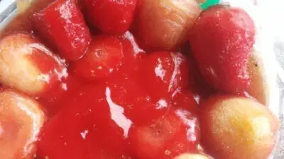 Ilustrasi Foto Strawberry