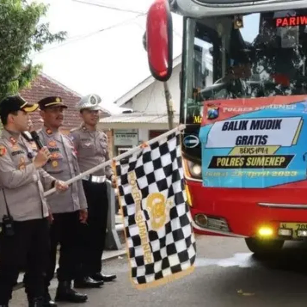 Jumat Curhat Polres Sumenep Fasilitasi Arus Mudik Gratis Sumenep-Surabaya