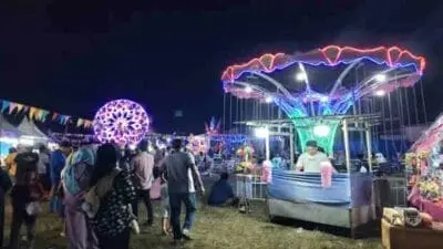 Lenteng Expo 2023 di Lapangan Sepakat, Jl. Raya Wilis Lenteng, Kecamatan Lenteng, Kabupaten Sumenep