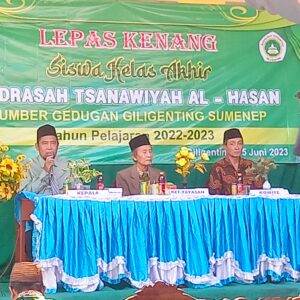 MTs Al-Hasan Giligentig Gelar Lepas Pisah Kelas Akhir