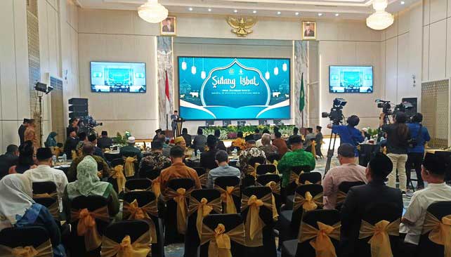 Sidang Isbat Idul Adha 1444 H Diawali Pemaparan Posisi Hilal