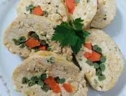 Resep Rolade Tahu Kukus Ayam Wortel Isi Sayur Buncis