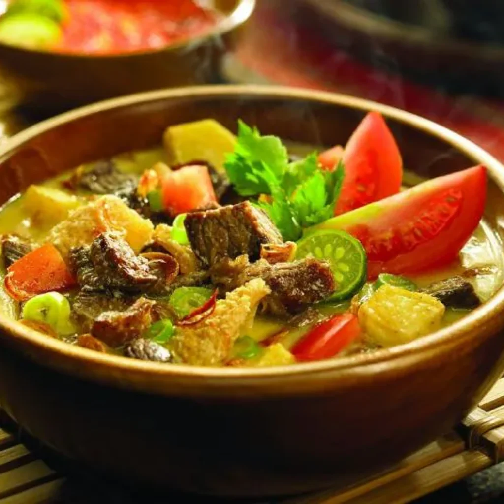 Soto Daging Sapi Santan Khas Betawi
