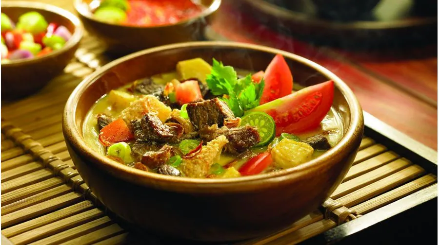 Soto Daging Sapi Santan Khas Betawi