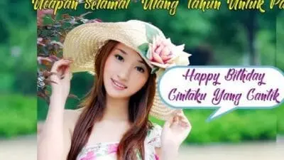 Ucapan Selamat Ulang Tahun Untuk Pacar