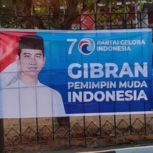 Partai Gelora Resmi Dukung Gibran Sebagai Calon Wakil Presiden Prabowo