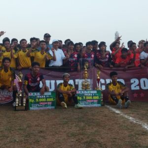 Arjasa Berhasil Sabet Juara di Final Bupati Sumenep Cup 2023 Skor 5-4