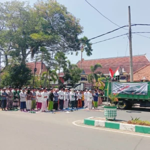 Ratusan Massa di Pamekasan Gelar Asksi Solidaritas Bela Palestina