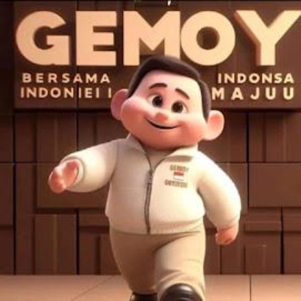 Meme Prabowo Subianto Gemoy