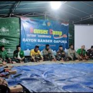 Perkuat Keterampilan, Banser Gapura Gelar Banser Camp