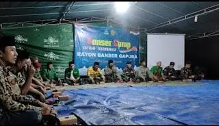Perkuat Keterampilan, Banser Gapura Gelar Banser Camp