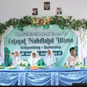 Anak Cabang Fatayat NU Giligenting Sumenep Gelar Konferensi Pergantian Ketua Baru