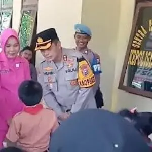 Kapolres Sumenep Gelar Kunker ke Polsek Giligenting
