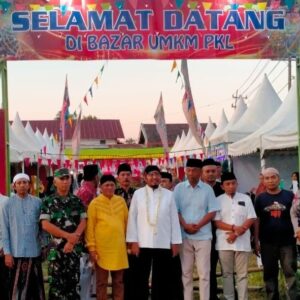 Bupati Sumenep Mengapresiasi Bazar UMKM dan PKL di Kecamatan Lenteng