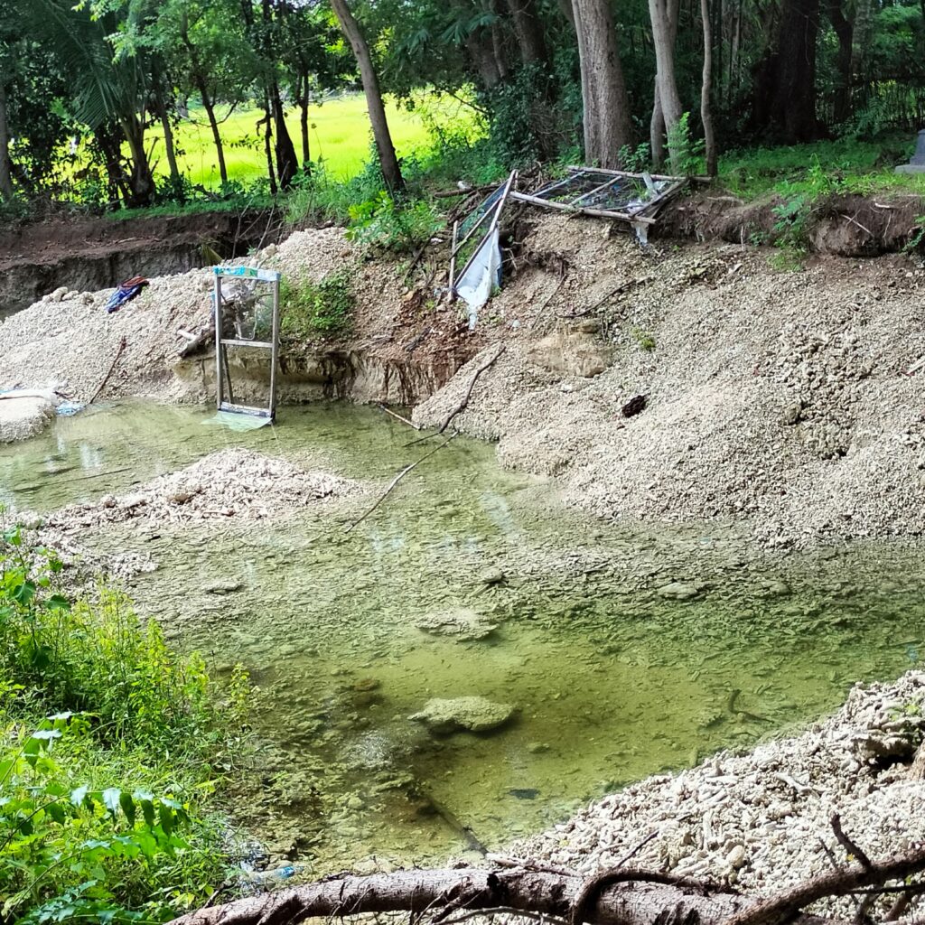 Lokasi Tambang Ilegal di Dusun Bara' Laok Desa Galis Kecamatan Giligenting