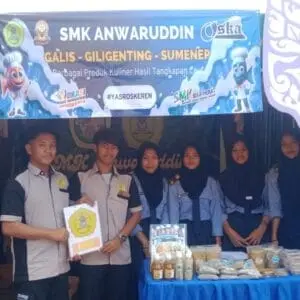 SMK Anwaruddin Sumenep, Ikuti Ajang Pameran Prodak Unggulan SMK Swasta se-Kabupaten Sumenep