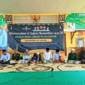 Pemdes Galis Gelar Silaturrahmi dan Safari Ramadhan bersama MWC NU Giligenting