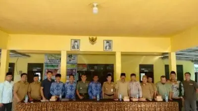 Badan Narkotika Nasional (BNN) Kabupaten Sumenep saat Menggelar Pembentukan Agen Pemulihan Intervensi Berbasis Masyarakat (IBM) di Desa Aengbaja Kenek, Kecamatan Bluto, Kabupaten Sumenep