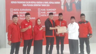 PDIP Resmi Dukung Achmad Fauzi dan KH Imam Hasyim untuk Pilkada Sumenep 2024