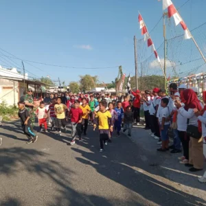 Jalan Sehat HUT RI ke-79 di Bluto Sumenep, Ribuan Warga Antusias Ikuti Acara dengan Hadiah Menarik