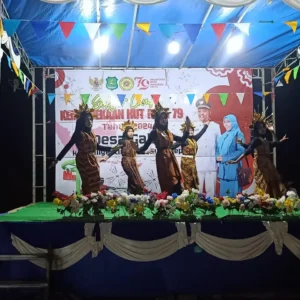 Meriahkan HUT RI ke-79, Desa Galis Gelar Lomba Tarian Daerah dengan Peserta dari Berbagai Usia