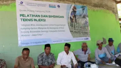 Pelatihan Pemantauan Mangrove di Desa Tanjung: Upaya Pemberdayaan Masyarakat dalam Rehabilitasi Ekosistem