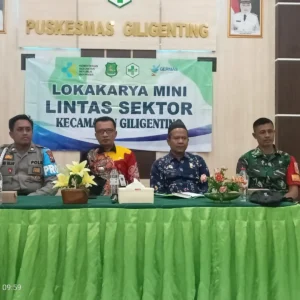 Puskesmas Giligenting Adakan Lokakarya Mini Lintas Sektor untuk Tingkatkan Layanan Kesehatan Masyarakat