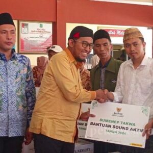 Baznas Sumenep Salurkan 70 Sound Aktif untuk Masjid dan Musala di 11 Kecamatan