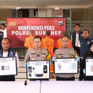 Polres Sumenep Tangkap 8 Tersangka dan Amankan 66,54 Gram Sabu dalam Operasi Tumpas Narkoba Semeru