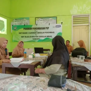 Program Pengimbasan PSP oleh SMPN 2 Saronggi di SMPI Ar-Rifaiyah, Dorong Implementasi Kurikulum Merdeka