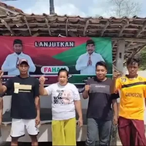 Warga Giligenting Sumenep Deklarasi Kemenangan FAHAM Sebagai Calon dan Wakil Bupati di Pilkada 2024