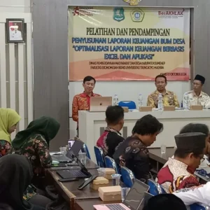 DPMD Sumenep dan UTM Gelar Pelatihan Optimalisasi Laporan Keuangan BUMDes Berbasis Excel dan Aplikasi