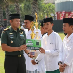 Dandim 0827 Sumenep Letkol Inf Yoyok Wahyudi Hadiri Upacara Hari Santri Nasional 2024, Serukan Peran Santri untuk Masa Depan