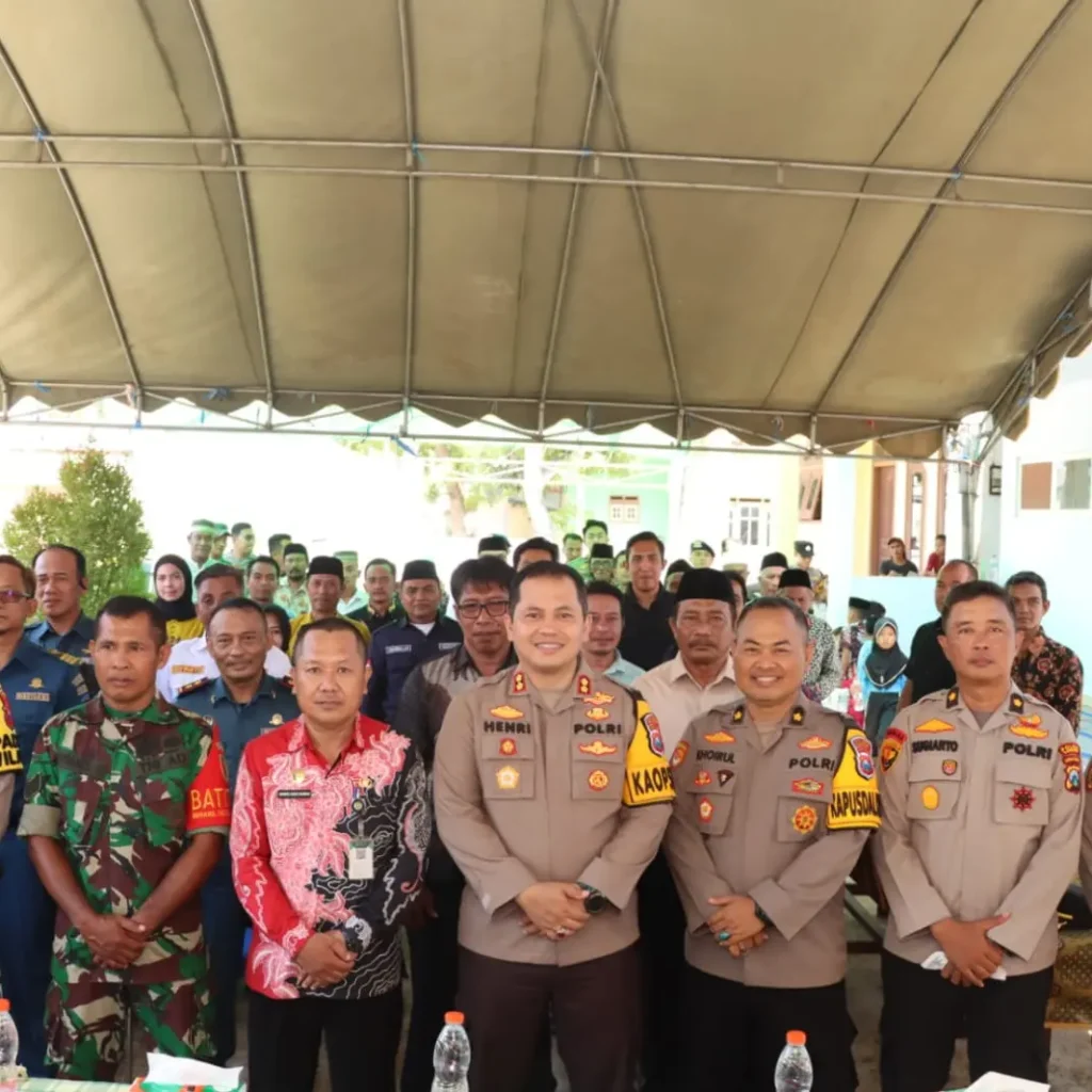 Kapolres Sumenep Jalin Silaturahmi dengan Tokoh Ulama Masalembu untuk Ciptakan Kondisi Aman Jelang Pemilu 2024