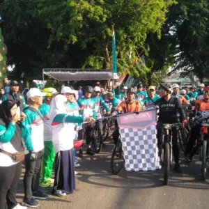 Kasdim 0827/Sumenep Ramaikan Adventure Bike “Jelajah Bumi Jokotole Seri 3” dengan Ribuan Peserta