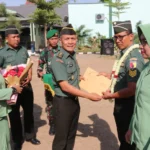 Kodim 0827/Sumenep Gelar Korps Raport Pelepasan Prajurit Purna Tugas Serma Eko Warsanto