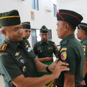 Kodim 0827/Sumenep Gelar Pelantikan Kenaikan Pangkat 68 Prajurit Periode Oktober 2024