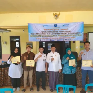 Monitoring Program Ketahanan Keluarga Anti Narkoba di Desa Aengbaja Kenek, Sumenep