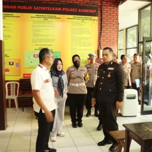 Polres Sumenep Terima Kunjungan Tim Penilai Internal Mabes Polri dan Tim Verifikasi Pelayanan Publik Polda Jatim