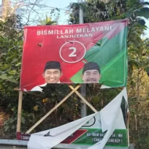 Vandalisme APK Pasangan Fauzi-Imam di Sumenep: Tantangan Terhadap Demokrasi yang Damai