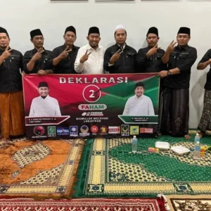 Laskar Macan Tanjung Deklarasi Dukung Pasangan Fauzi-Imam di Pilkada Sumenep