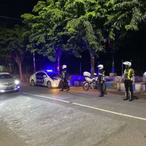 Tim Elang Polres Sumenep Tilang Pengendara Motor Knalpot Brong dan Tanpa Nopol