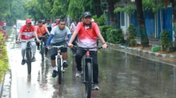 Dandim Sumenep dan Bupati Gowes Bareng, Dorong Gaya Hidup Sehat