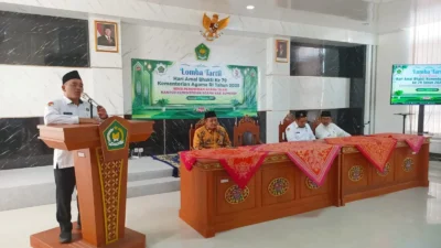 Meriah! Kemenag Sumenep Gelar Lomba Tartil Al-Qur’an Tingkat SMP dalam Rangka HAB ke-79