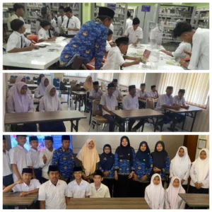MTs Nurul Islam Sumenep Tanamkan Budaya Baca Lewat Kunjungan ke Perpustakaan Daerah