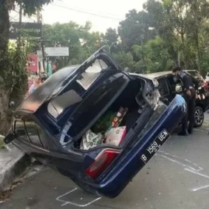 Kecelakaan Tragis di Jalan Pandu Raya Bogor, Satu Tewas Akibat Pengemudi Microsleep